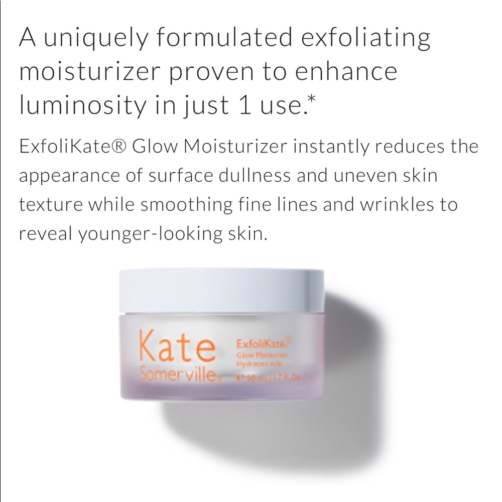 NEW ExfoliKate Glow Moisturizer